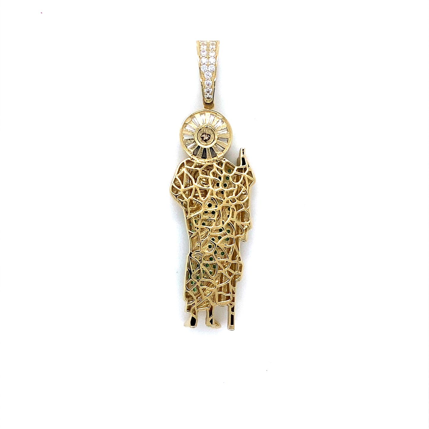 14K Yellow Gold Saint Jude / San Judas Pendants