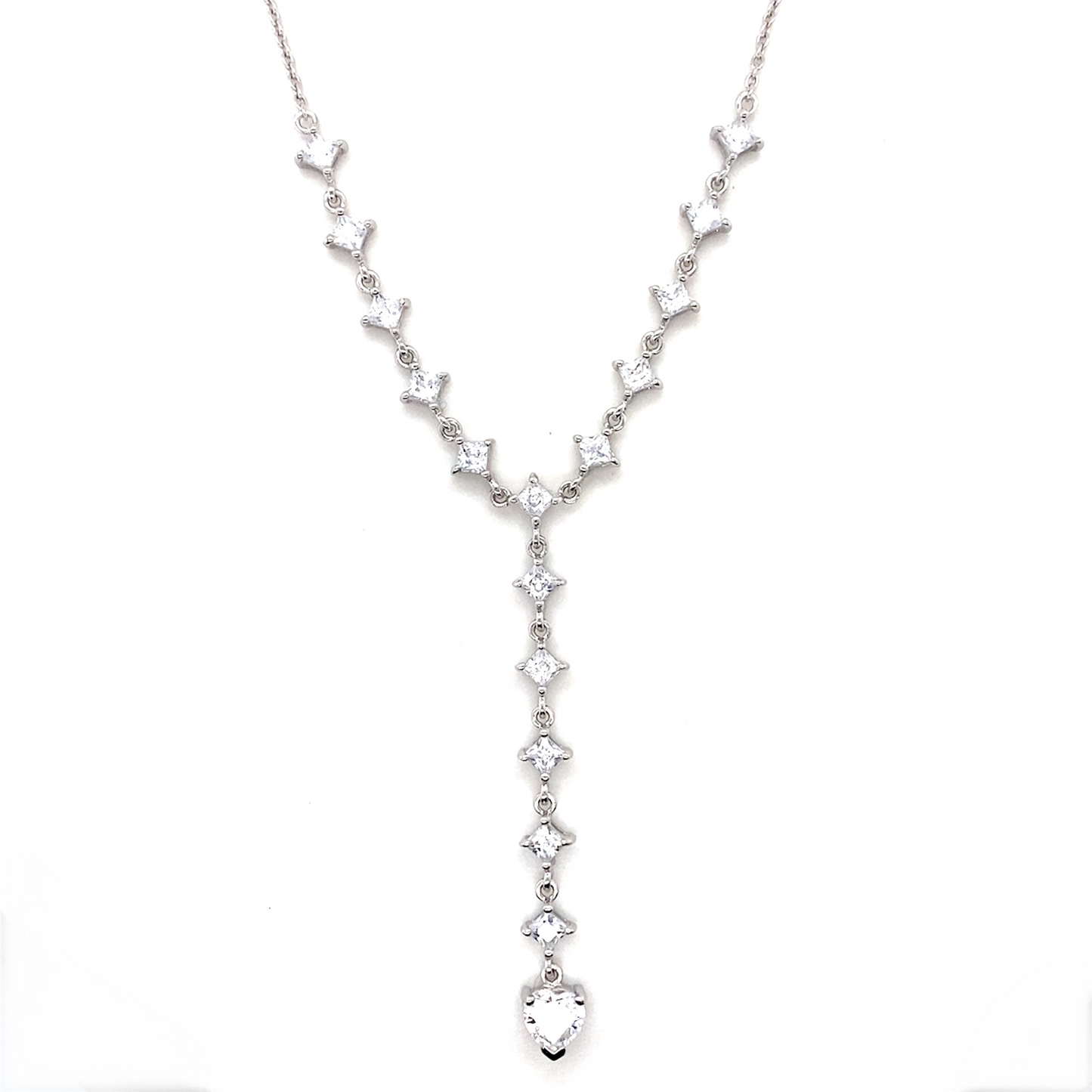 925 Sterling Silver Women’s Cocktail Necklace