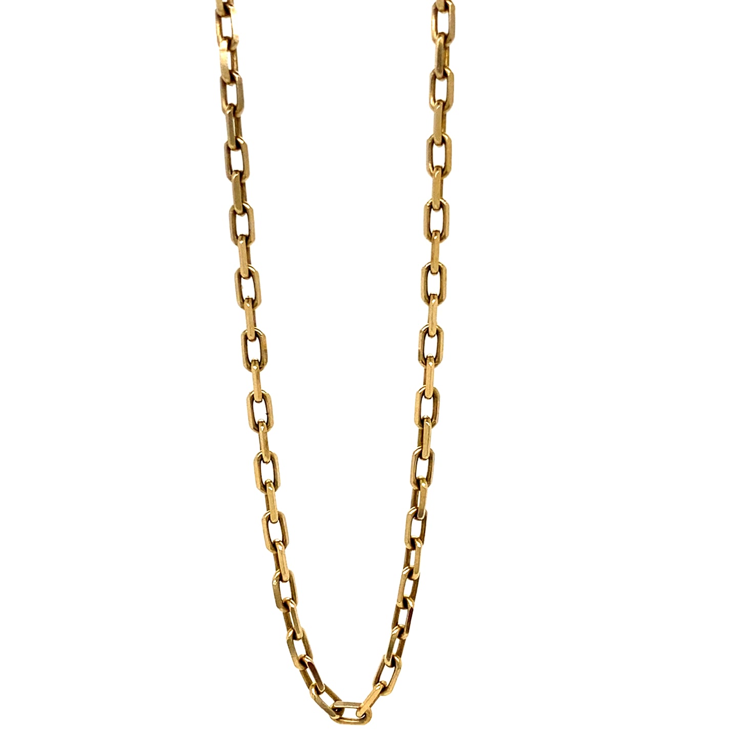 14K Yellow Gold 17” 2MM French Cable Chain Necklace