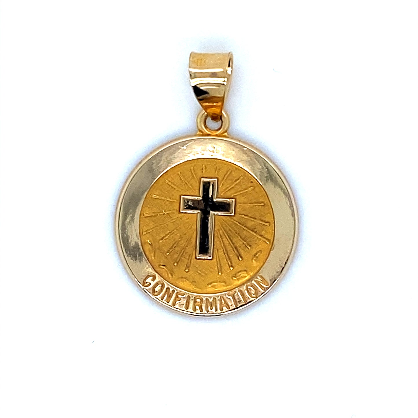 14K Yellow Gold Confirmation Pendant