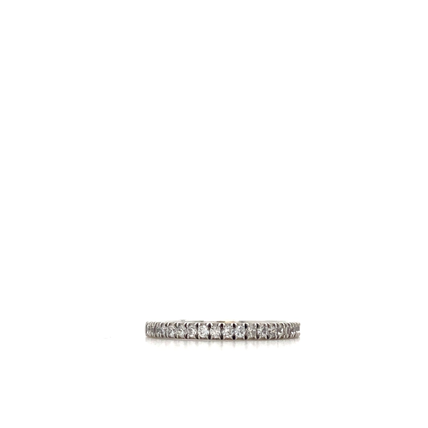 14K White Gold 6 Prong Engagement Set