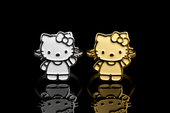925 Silver Hello Kitty Body Ring