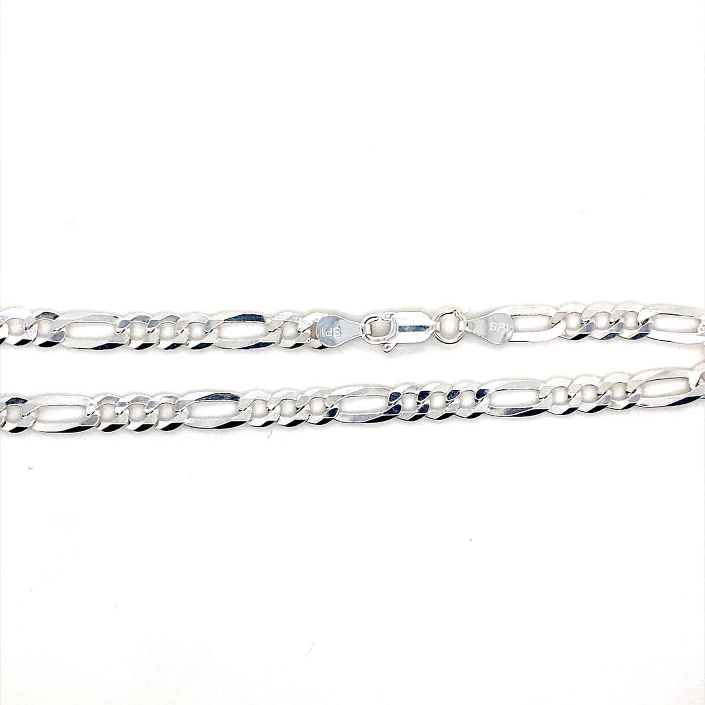 925 Sterling Silver Figaro Bracelet