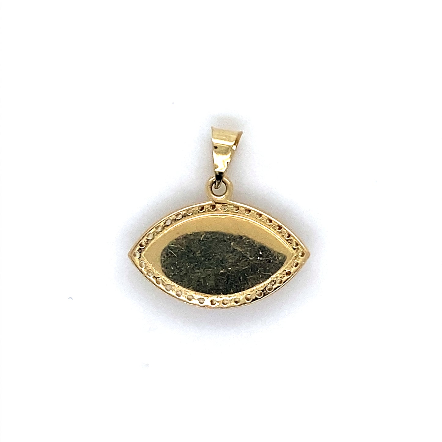 14K Yellow Gold Evil Eye