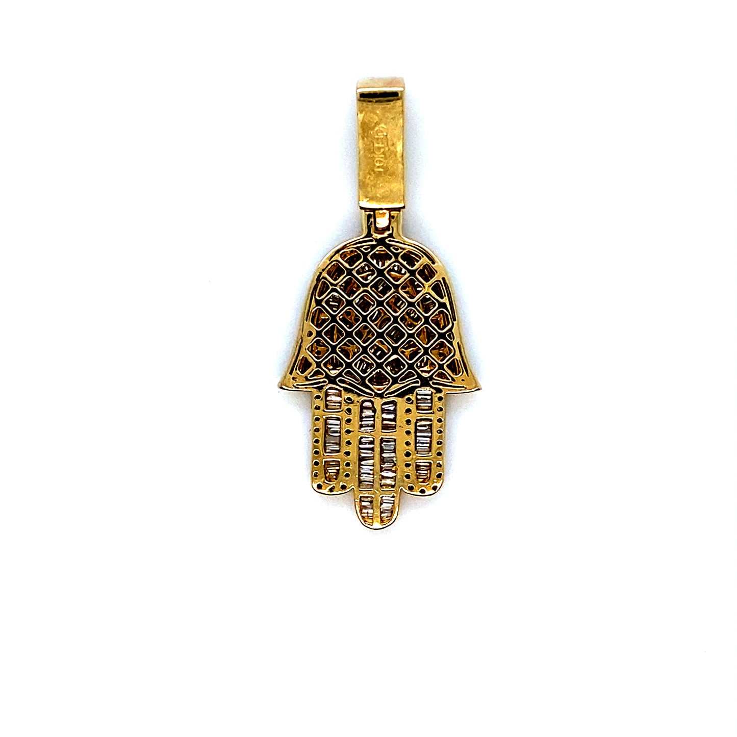 10K Yellow Gold Hasma Pendant
