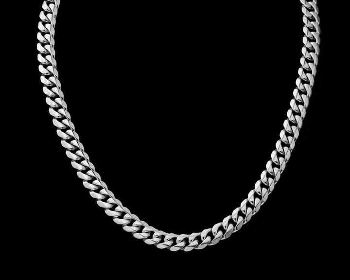 925 Sterling Silver 5MM Miami Cuban Chain & Bracelet