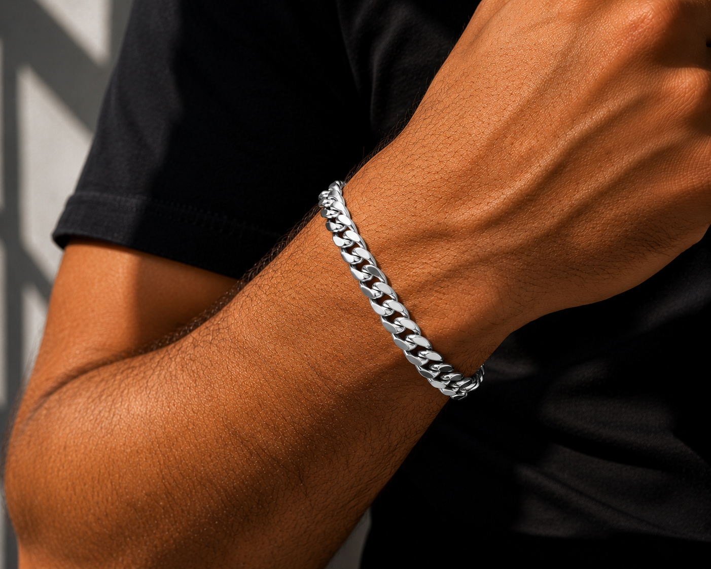 925 Sterling Silver 5MM Miami Cuban Chain & Bracelet