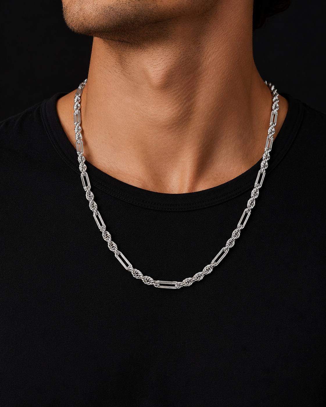925 Silver Milano 20" 4.5MM Chain Necklace