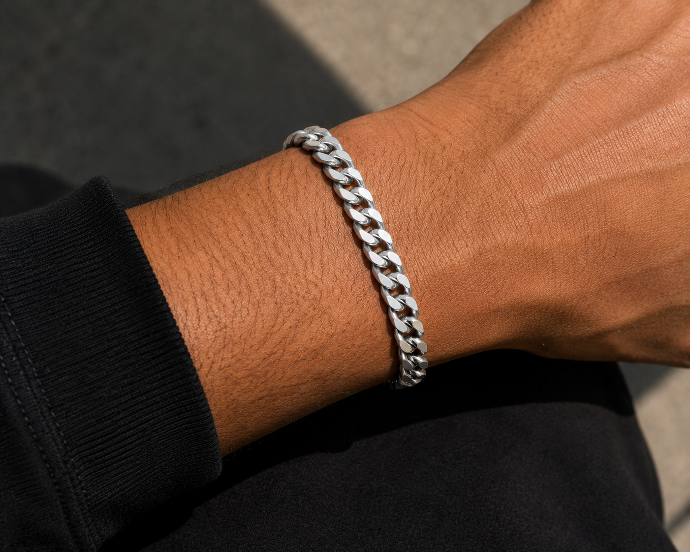 925 Sterling Silver 6MM Miami Cuban Chain & Bracelet