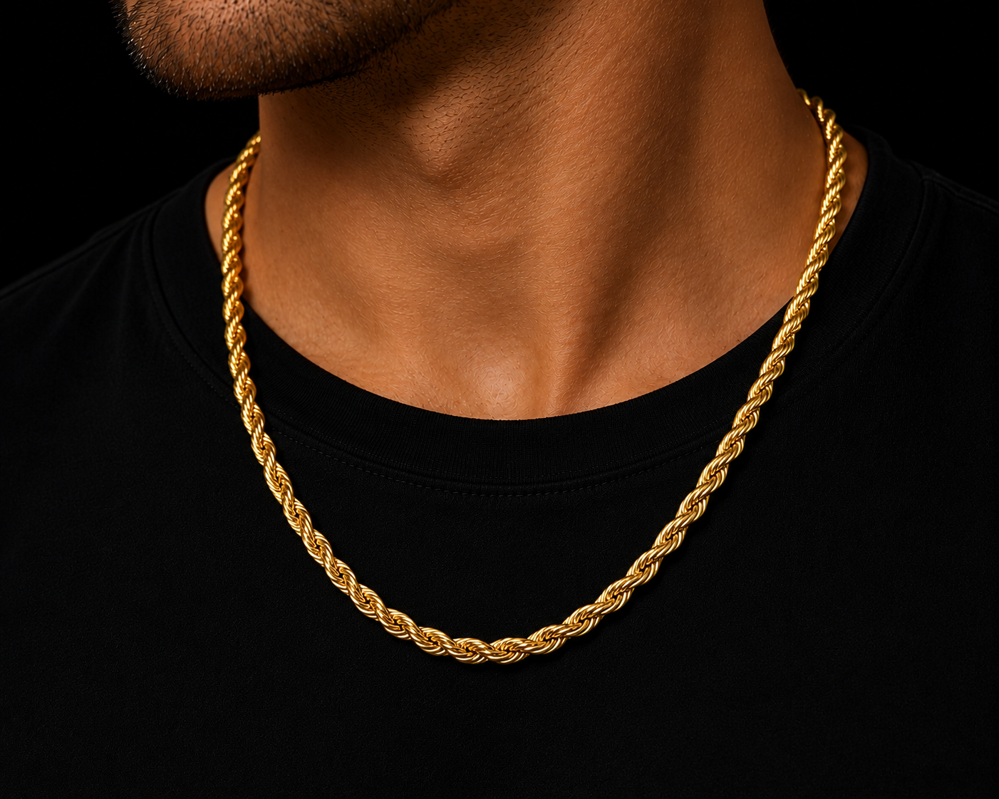 925 Sterling Silver 6MM Rope Chain & Bracelet