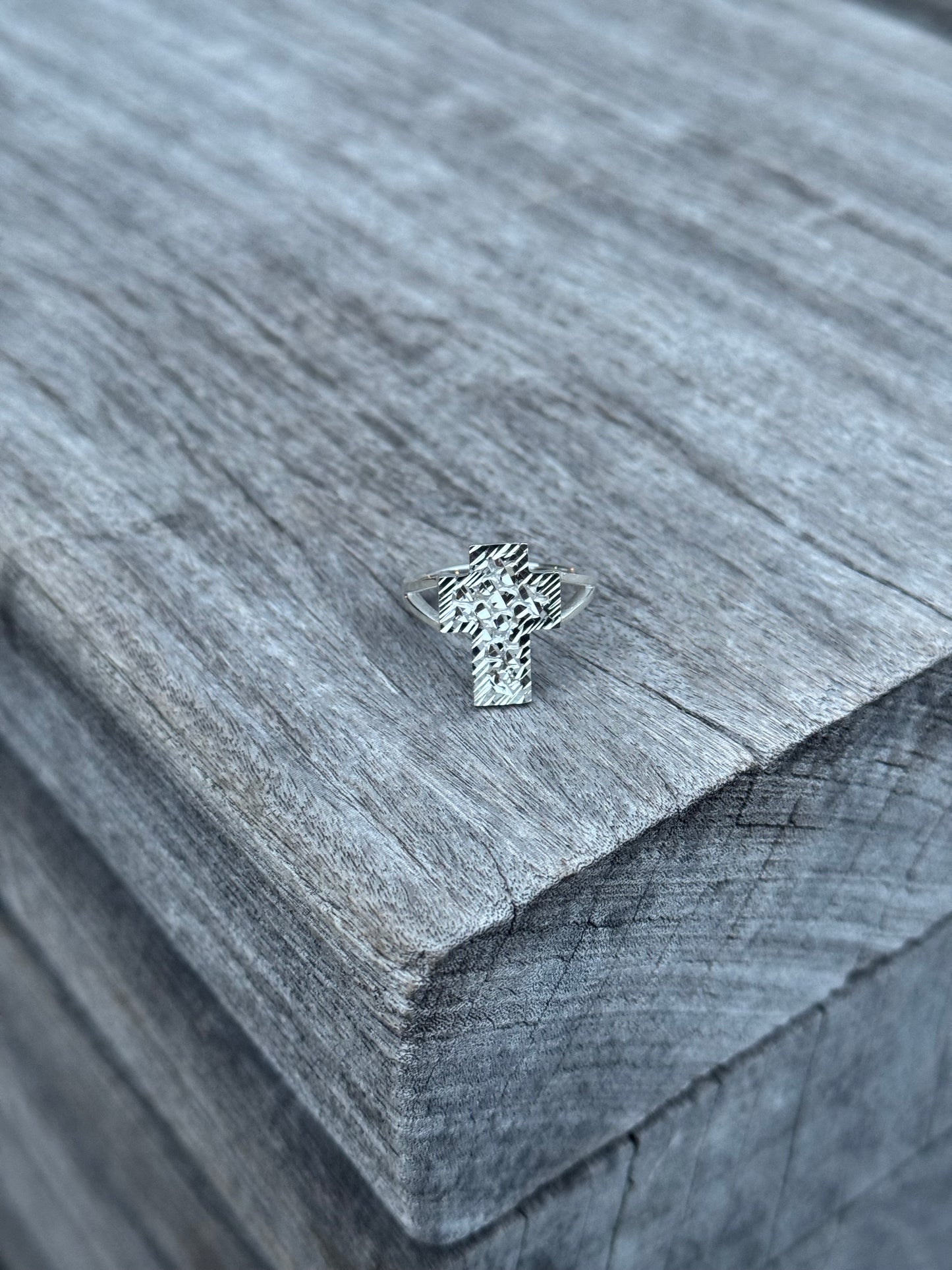 925 Silver Cross Ring