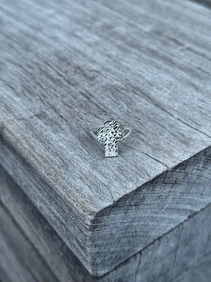 925 Silver Cross Ring