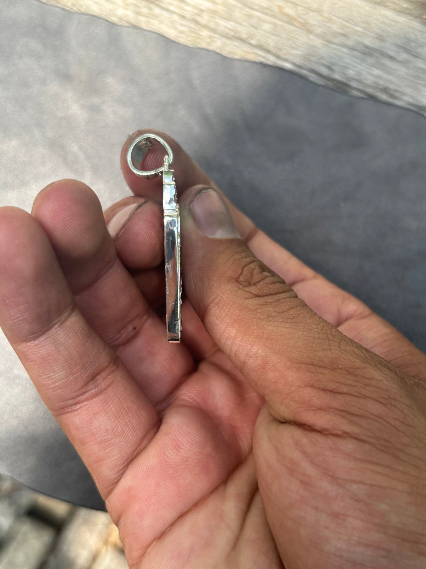 925 Silver Poker Pendant