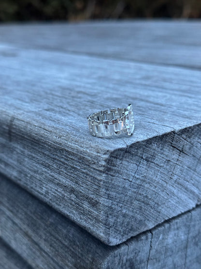 925 Silver Hello Kitty Ring