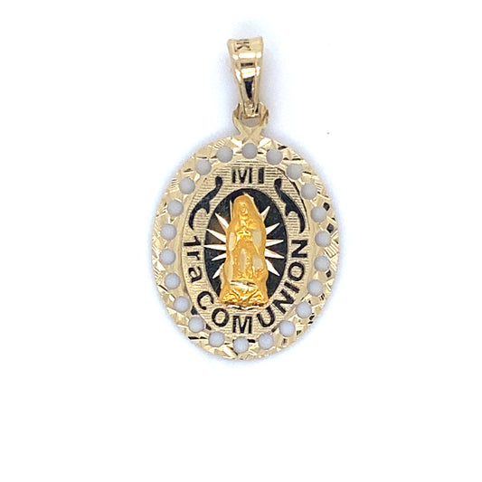 14K Yellow Gold Mi Communion / Communion Pendant