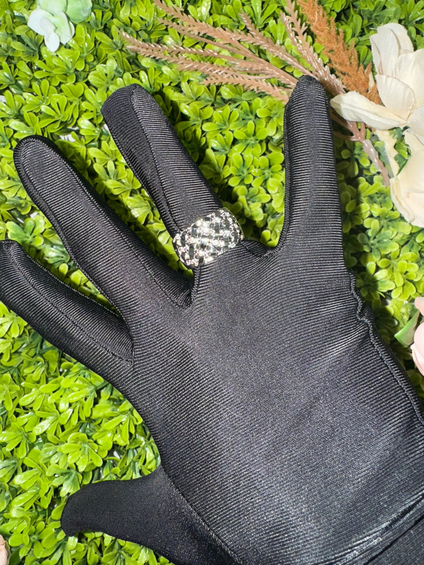 Net Rings In 925 Sterling Silver