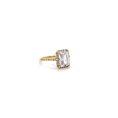 14K Yellow Gold Eternity Ring
