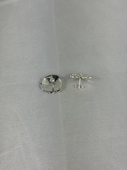(Pre Order) 925 Silver Nugget Earrings