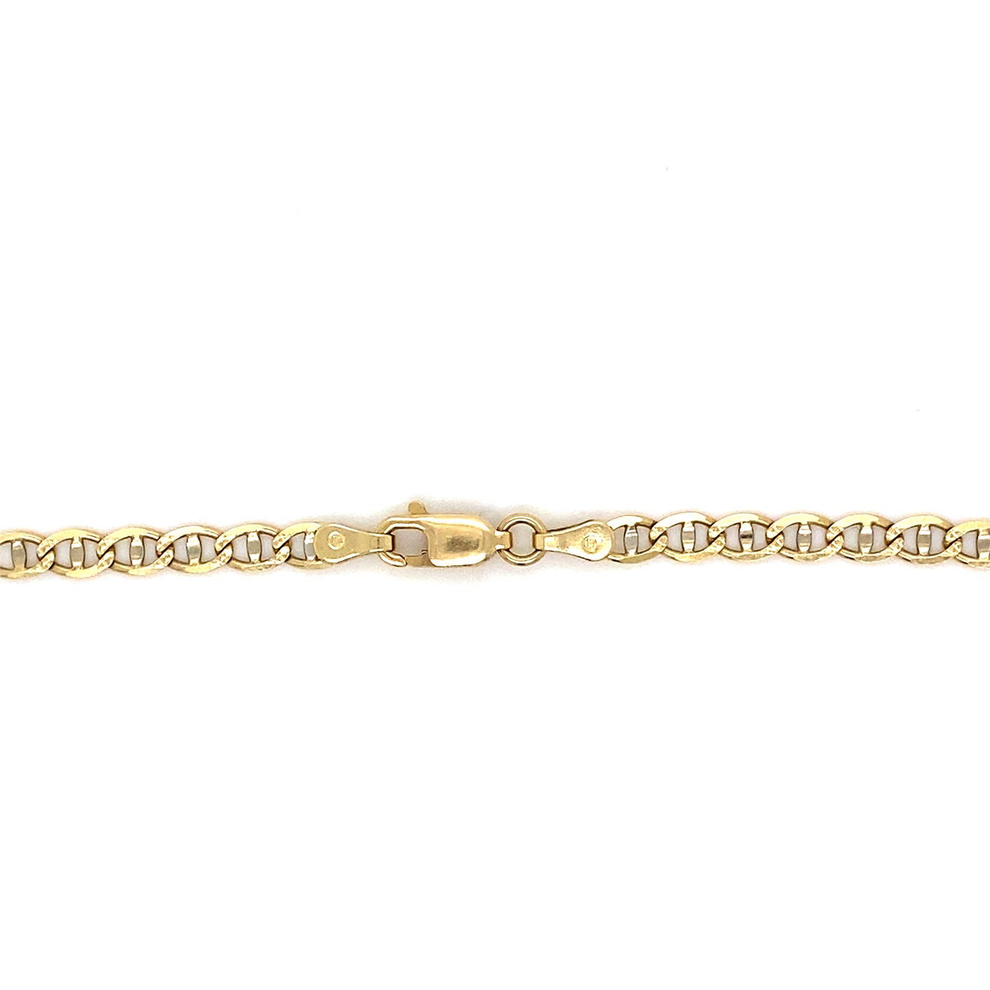 14K Yellow Gold Mariner Link Chain Necklace