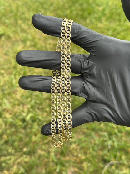 14K Yellow Gold 5MM 24” Mariner Chain Necklace