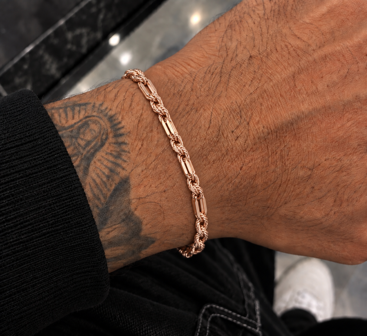 5MM Figarope Milano Chain & Bracelet