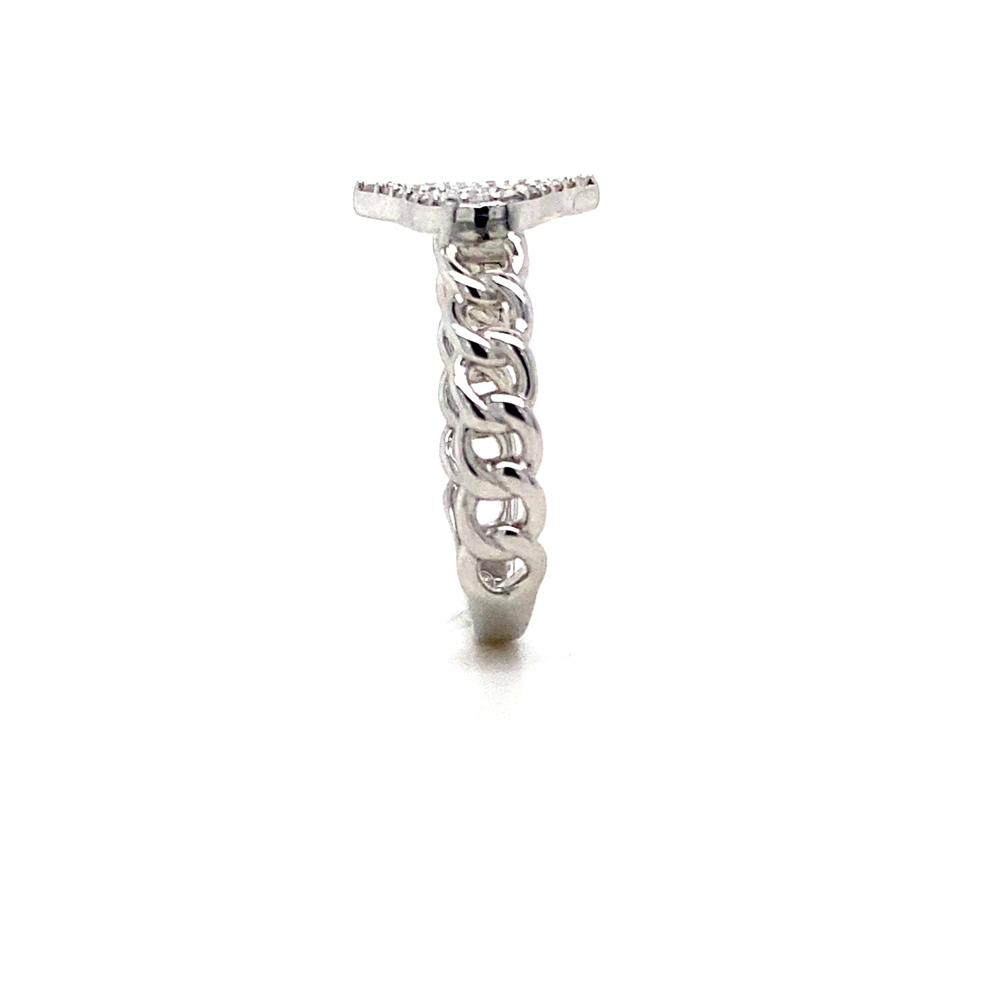 Hasma Hand Ring Cubic Zirconia In 925 Sterling Silver