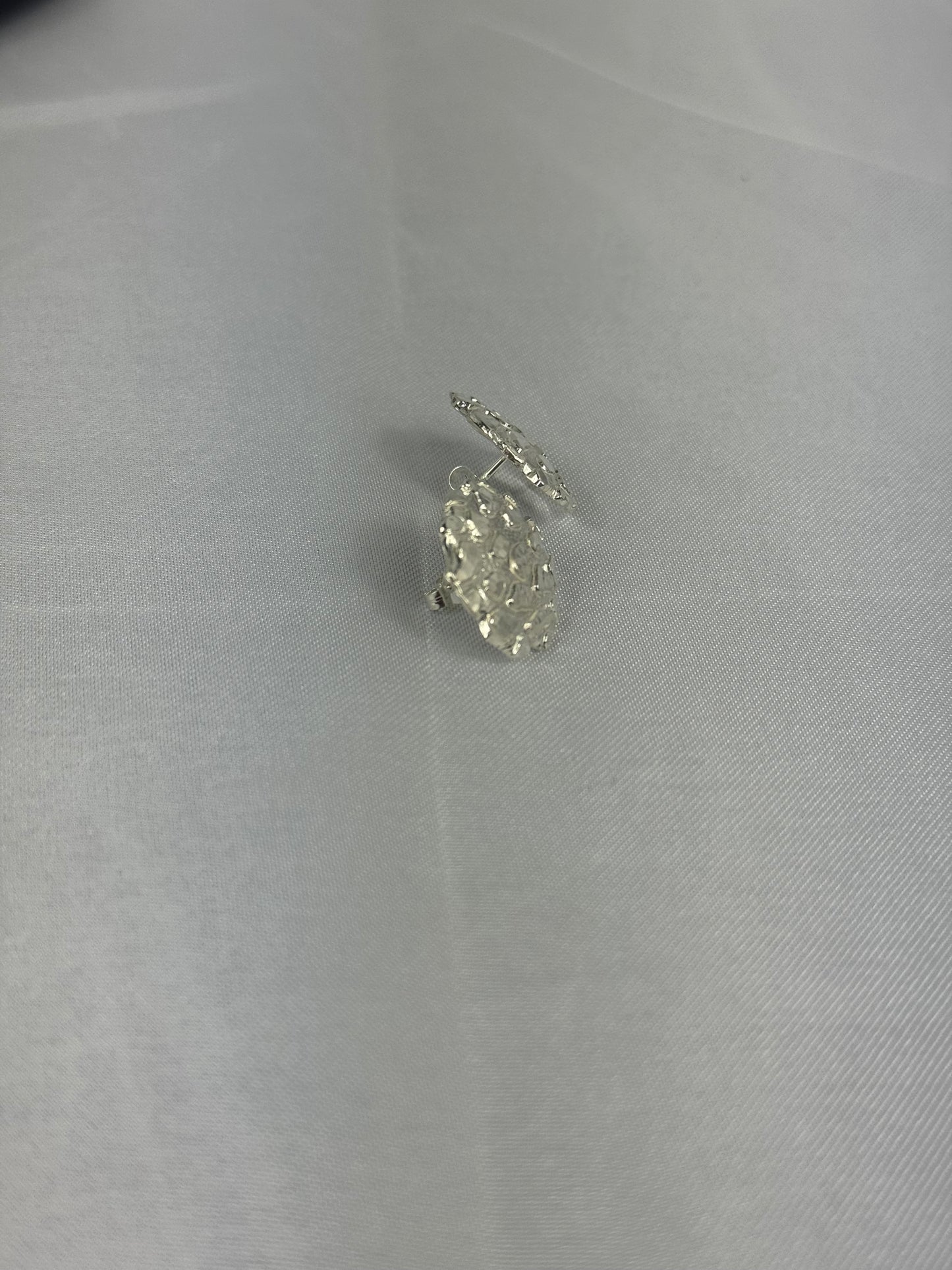 (Pre Order) 925 Silver Nugget Earrings