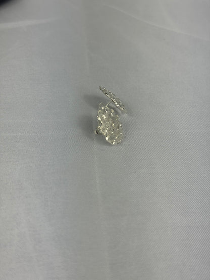 (Pre Order) 925 Silver Nugget Earrings