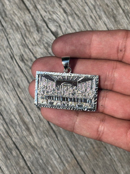 925 Silver Last Supper Pendant