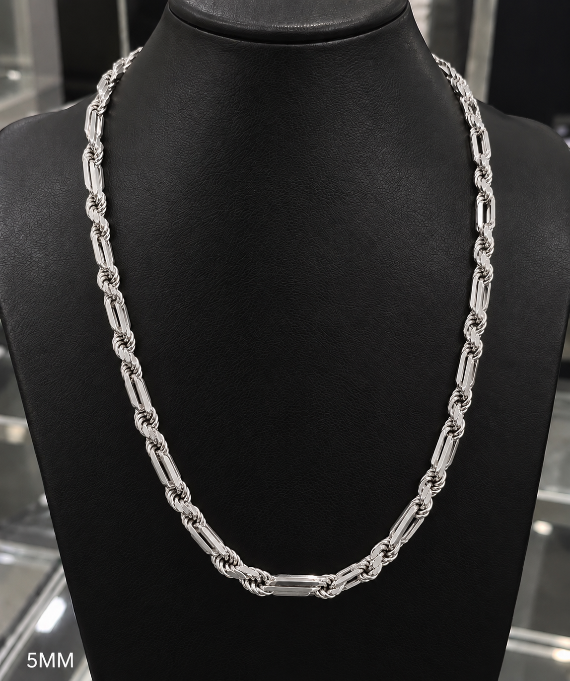 5MM Figarope Milano Chain & Bracelet