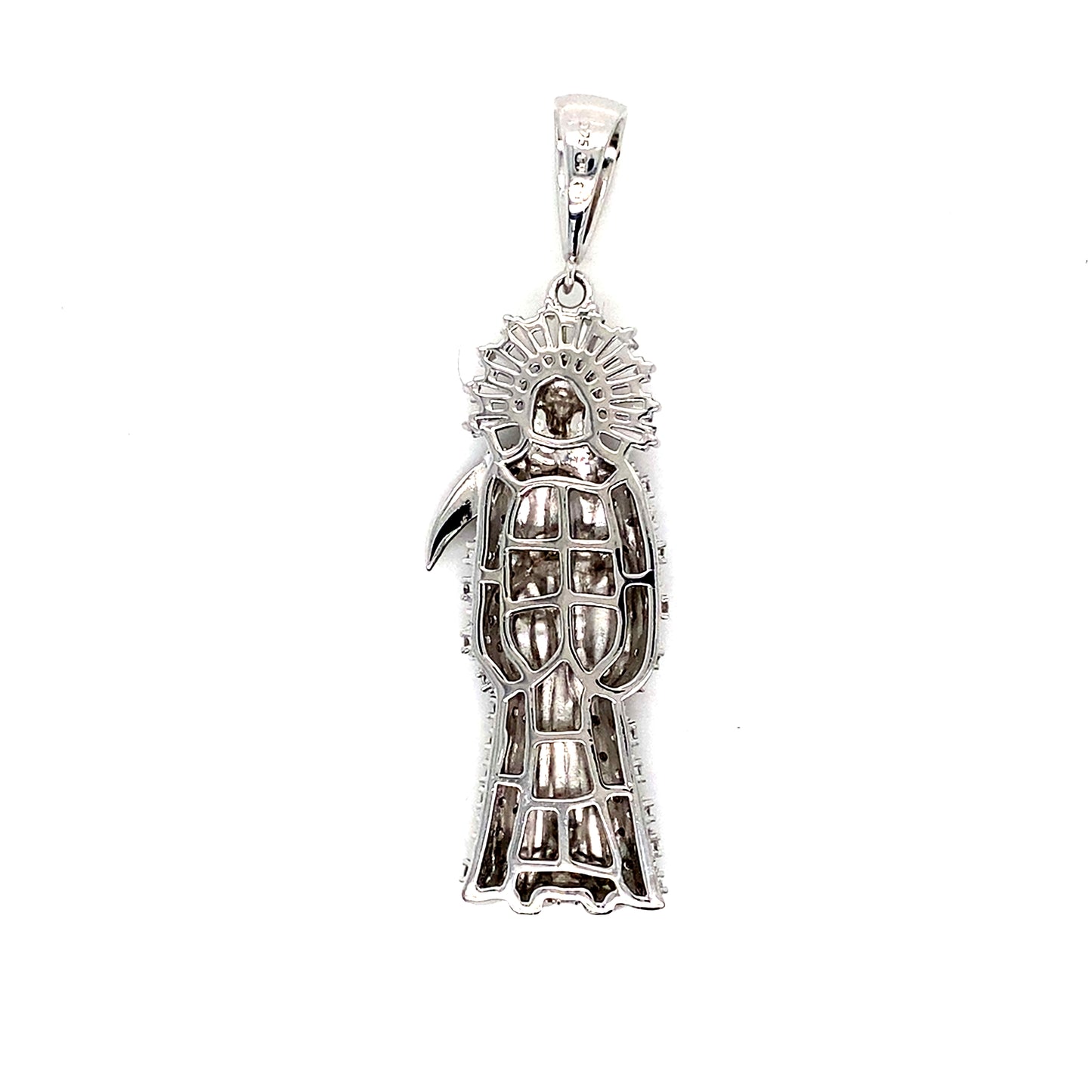 925 Sterling Silver Grim Reaper Pendant