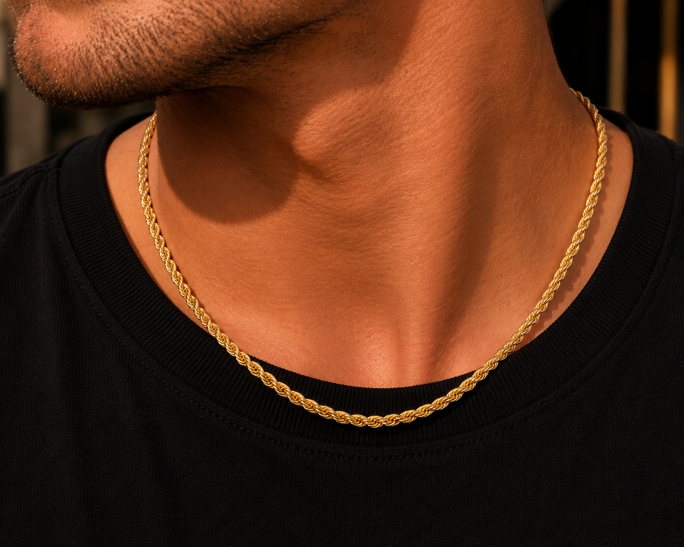 925 Sterling Silver 2.5MM Rope Chain & Bracelet