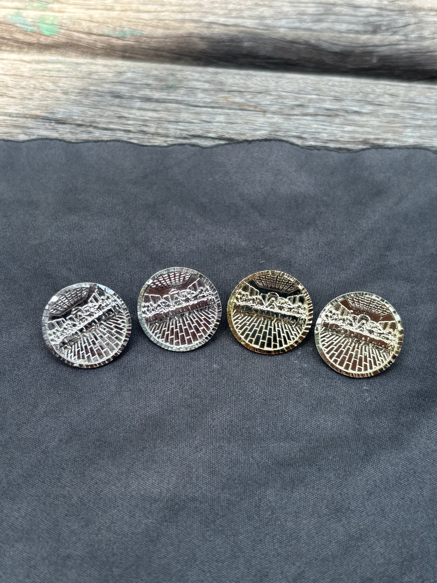 925 Silver Last Supper Earrings
