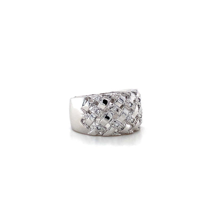 Net Rings In 925 Sterling Silver