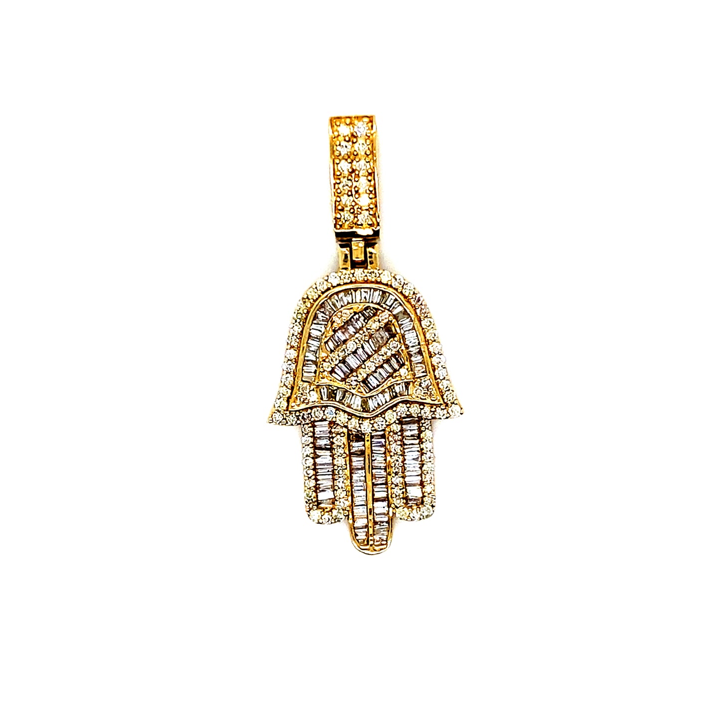 10K Yellow Gold Hasma Pendant