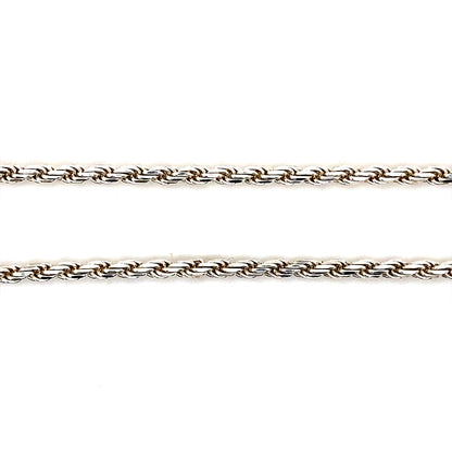 925 Sterling Silver Rope Chain