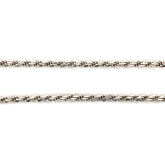 925 Sterling Silver Rope Chain