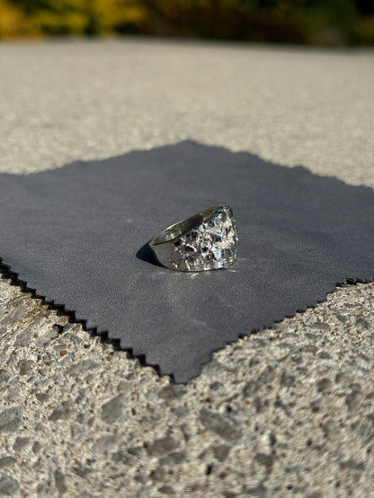 925 Silver Nugget Ring