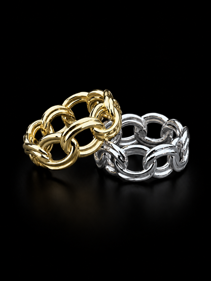 925 Silver Chino Band