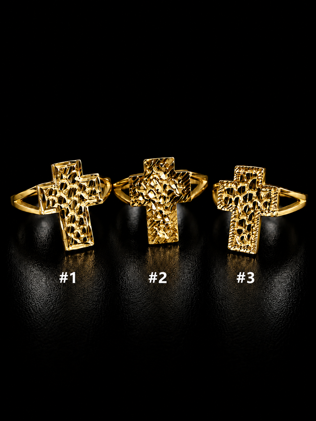925 Silver Cross Ring