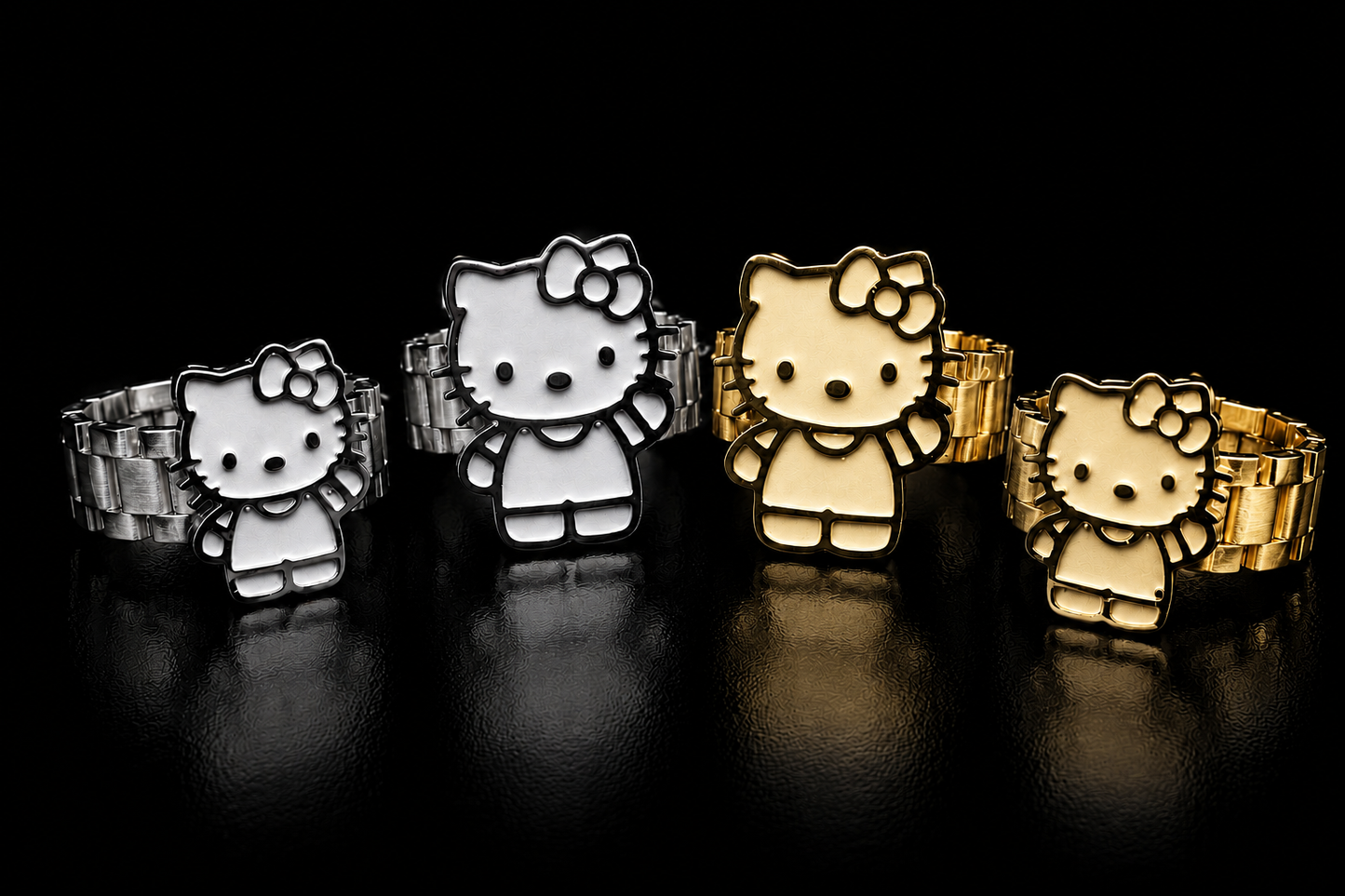 925 Silver Hello Kitty Ring | Small & Large