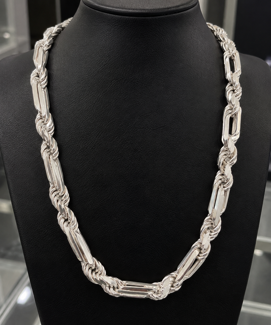 8MM Figarope Milano Chain & Bracelet
