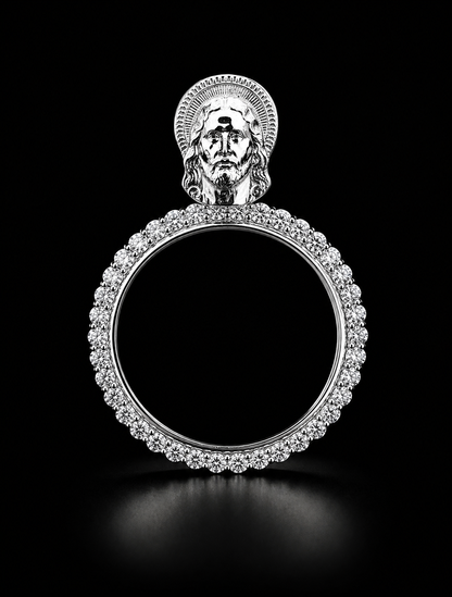 925 Silver San Judas Centenario Pendant