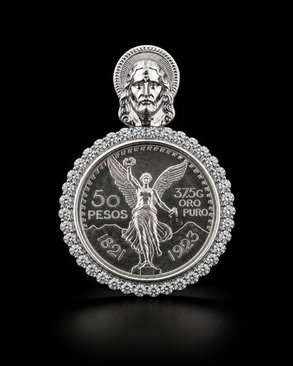 925 Silver San Judas Centenario Pendant