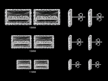 925 Silver Last Supper Earrings