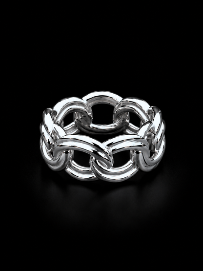 925 Silver Chino Band