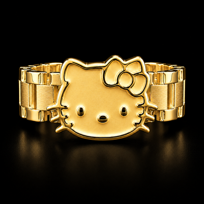 925 Silver Hello Kitty Ring