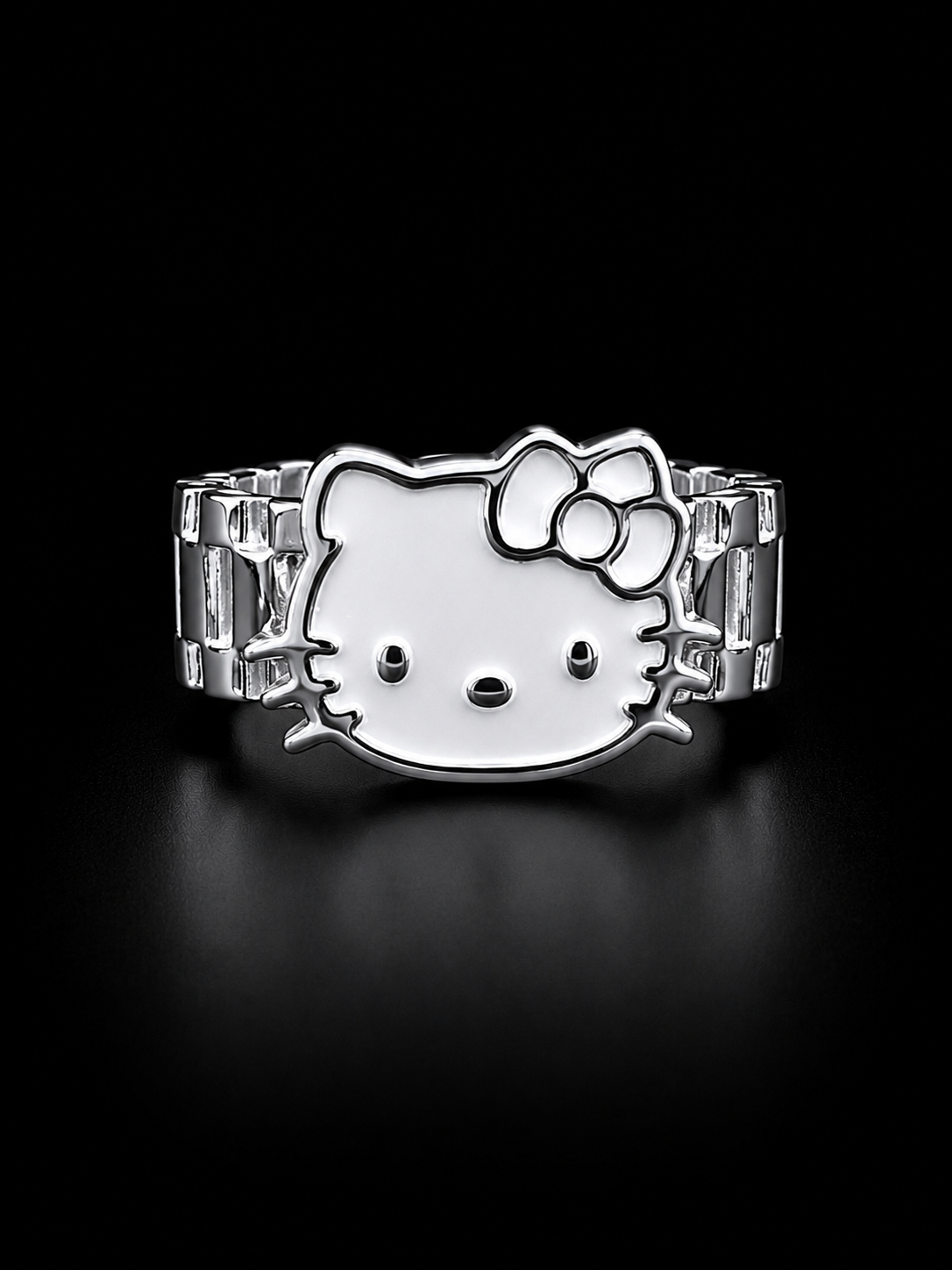 925 Silver Hello Kitty Ring