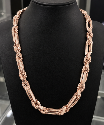 8MM Figarope Milano Chain & Bracelet