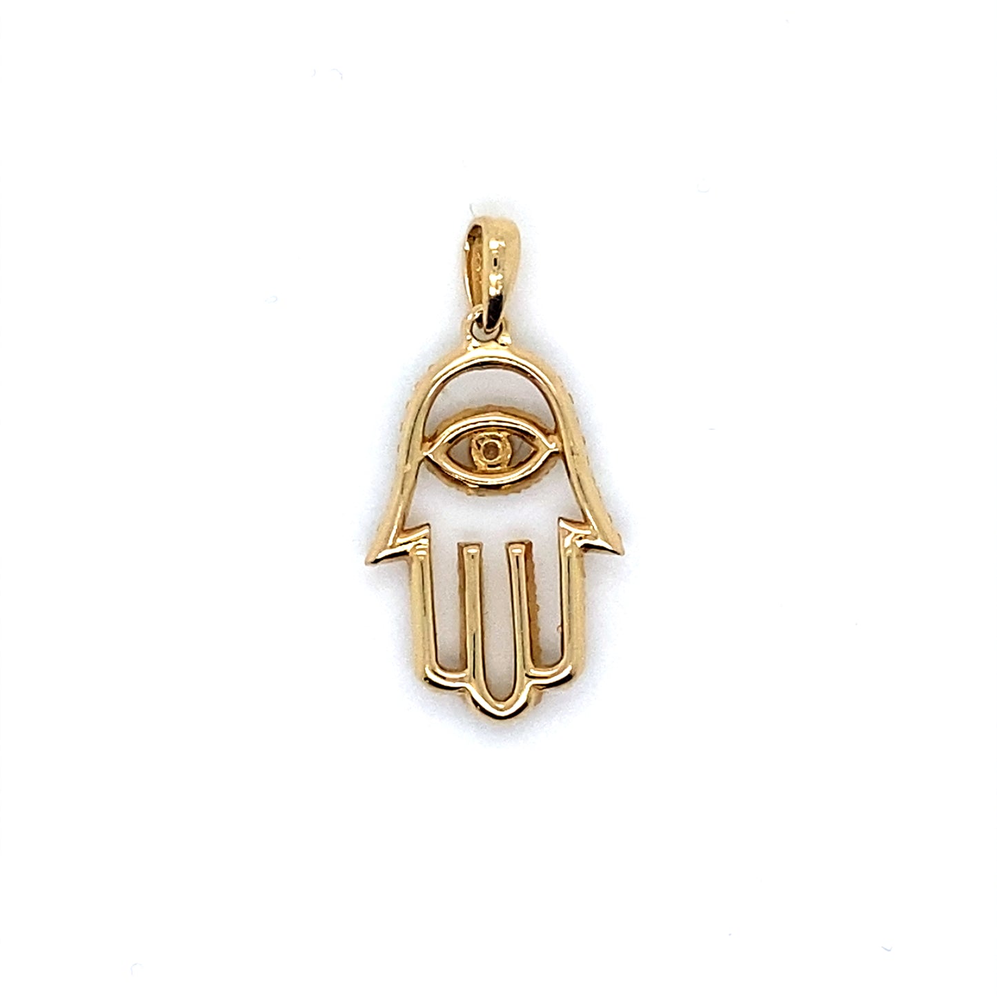 Hasma Hand In 14K Yellow Gold